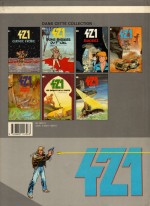 4ème de couverture pour "Falco"  (T7 - 1989) avant la modification du visuel