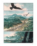 Le destin incertain des légions... (planches 11 et 34 extraites du tome 5 ; Dargaud 2016)