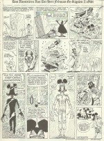 Une page mettant en scène Yves Frémion dans Le Petit Mickey qui n'a pas peur des gros.