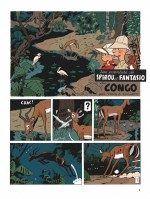 Planche 1 : Into Africa, côté jungle (Dupuis 2017)