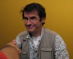 Roberto Baldazzini au Comicon 2007 de Naples.