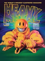 Heavy Metal n° 280, le premier numéro sous la direction de Grant Morrison (mai 2016).