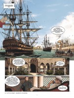 1er coup frappé pour Trafalgar (Planche 3 - Glénat 2017)