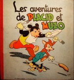 Un album Vaillant de « Placid et Muzo » par Arnal et Olivier datant de 1953.