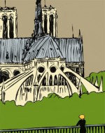 Les arcs boutants de Notre Dame