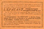 Encart en page 7 du n° 334 (10/12/1914).