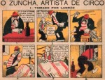 « O Zuncha, artista de circo » par Carlos Botelho.