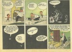 Page du « Petit Nicolas » en bande dessinée, publiée dans Le Moustique, en 1955.