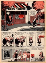 « Au roi de la bretelle » : six pages scénarisées par Reiser au n° 365 de Pilote, en 1966.