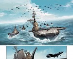Forces navales (extrait de la planche 29 du tome 2 - Soleil 2017)