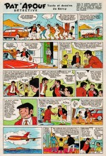 Dernière planche de Gervy sur « Pat'Apouf », publiée dans Le Pélerin du 27 mai 1973.