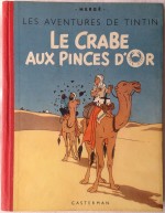 « Crabe » dos pegamoïd et second plat A21 ; l’édition alternée la plus rare avec « La Licorne » (un seul exemplaire connu).