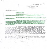 Étrange courrier du 30 novembre 1943. Lesne demande à Hergé : « Je suppose qu’il te faut aussi le Crabe ? Veux-tu confirmer ? »