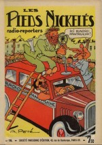 Les dernières aventures des Pieds nickelés dessinées par Aristide Perré ont été compilées dans cet album publié par la S. P.E. en 1939.