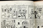 Projets de travelling dessiné, exemplaire Hergé A22.