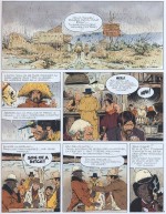 Une ambiance et des gueules digne du western spaghetti (planche 5 de "Mission Sherman")