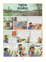 « Tintin et les Picaros » page 1.