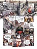 La flamme du patriotisme (planche 4 et mise en couleurs de la planche 15 - Le Lombard 2018)