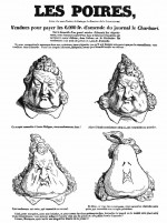 1831 : « Les Poires », dans La Caricature (France).