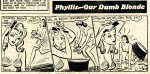 « Phyllis, Our Dumb Blonde » par Arthur John Ferrier.