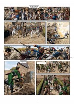 Insurgés royalistes et troupes républicaines lors de la bataille de Montréjeau (19 et 20 août 1799) - Planche 3 (Soleil 2018)