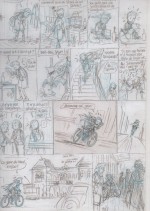 Crayonné pour la planche 85