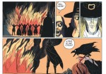 Le village des damnées (planche 76, cases 1 à 4 - Dargaud 2018)