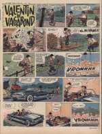 La première page de « Valentin le vagabond » publiée dans Pilote.