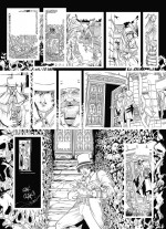 Encrage de la planche 16 (Delcourt 2019)