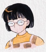 Rumiko-Takahashi_autoportrait