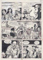 Une planche originale de « Tex Willer » par Blasco.