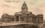 Le Palais de Justice de Bruxelles au début du XXe siècle