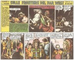 « Sulle frontiere del Far West » par Walter Molino - d’après Emilio Salgari.