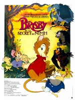 Une référence de tons assumée. Affiche pour "Brisby et le Secret de NIMH" (Don Bluth, 1982)