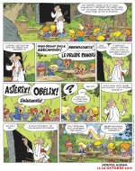 Celui dont on ne doit pas prononcer le nom ? Première planche promotionnelle (Astérix® - Obélix® - Idéfix® / © 2019 Les Éditions Albert René)