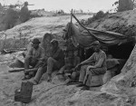 Des soldats Noirs lors du siège de Petersburg.