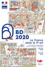 Joseph Falzon est le dessinateur de l'affiche "2020 - Année de la BD".