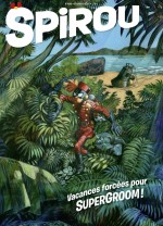 SuperGroom : une nouvelle aventure est en une de Spirou le 29 janvier 2020