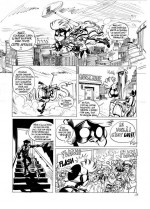 Encrage par Yoann pour la planche 17 de SuperGroom