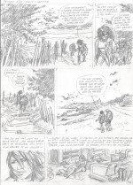 Quand tout est bouleversé (rough pour la planche 47)