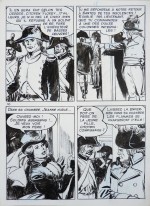 Une planche originale, pas si moche que ça !, de « La Chouette » publiée dans Frimousse en 1969.