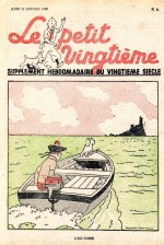 La plus signifiante des couvertures du Petit Vingtième (n° 4 du 27 janvier 1938).