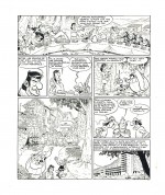 Encrage original pour la planche 43. Cette dernière sera vendue pour 145 500 € lors d'une vente aux enchères organisée par Christie's en avril 2015.