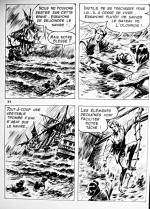 Planche originale des « Robinsons de la mer ».