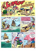 La première apparition de Surplouf, dans Pif gadget n° 240 en 1973 (planches 1 et 2).