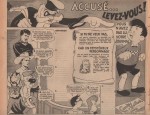 Page d’animation dans Cœurs vaillants n° 40 (04/10/1953).
