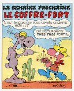 Publicité parue dans Pif n° 216 (16 avril 1973) et dessin de couverture du n° 223 (4 juin 1973).