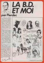 « La BD et moi » dans Formule 1 n° 40 (1977).