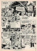 L'une des quatre pages des « Protecteurs » d'Alfonso Font, au n° 4.