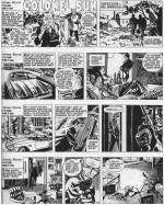 Les premiers strips de "Colonel Sun", en décembre 1969.